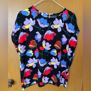 Halogen Floral Blouse
